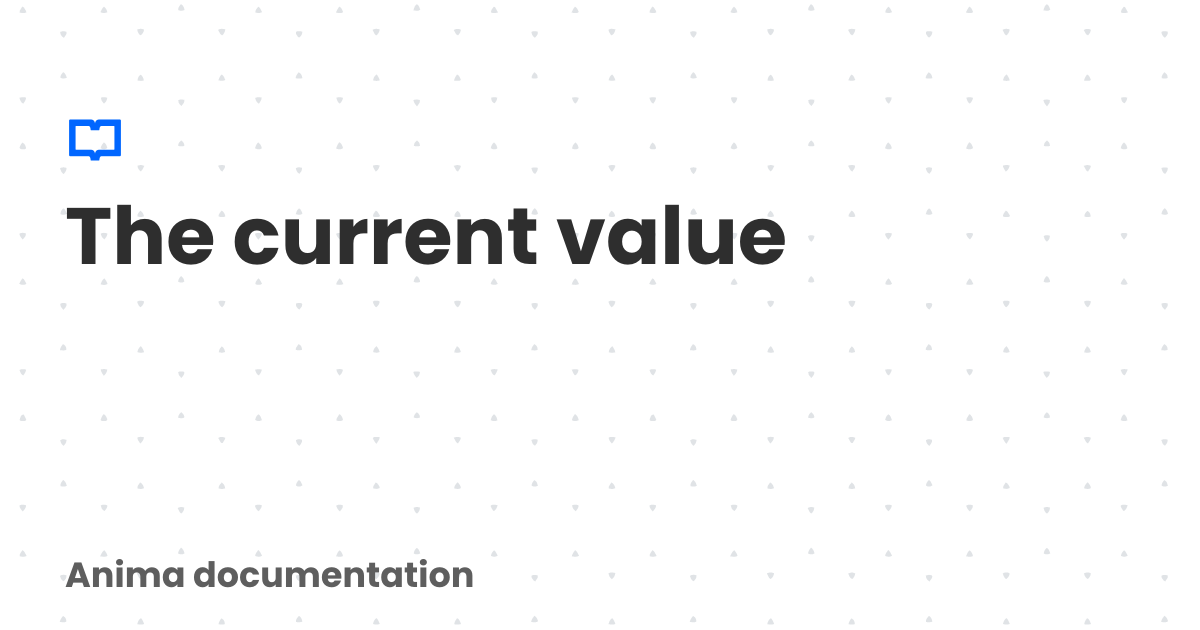 The current value | Lotus Docs Example Site